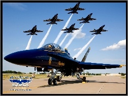 Boeing, Blue Angels, F/A-18